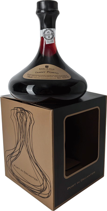 Porto Barao De Vilar Tawny Decanter