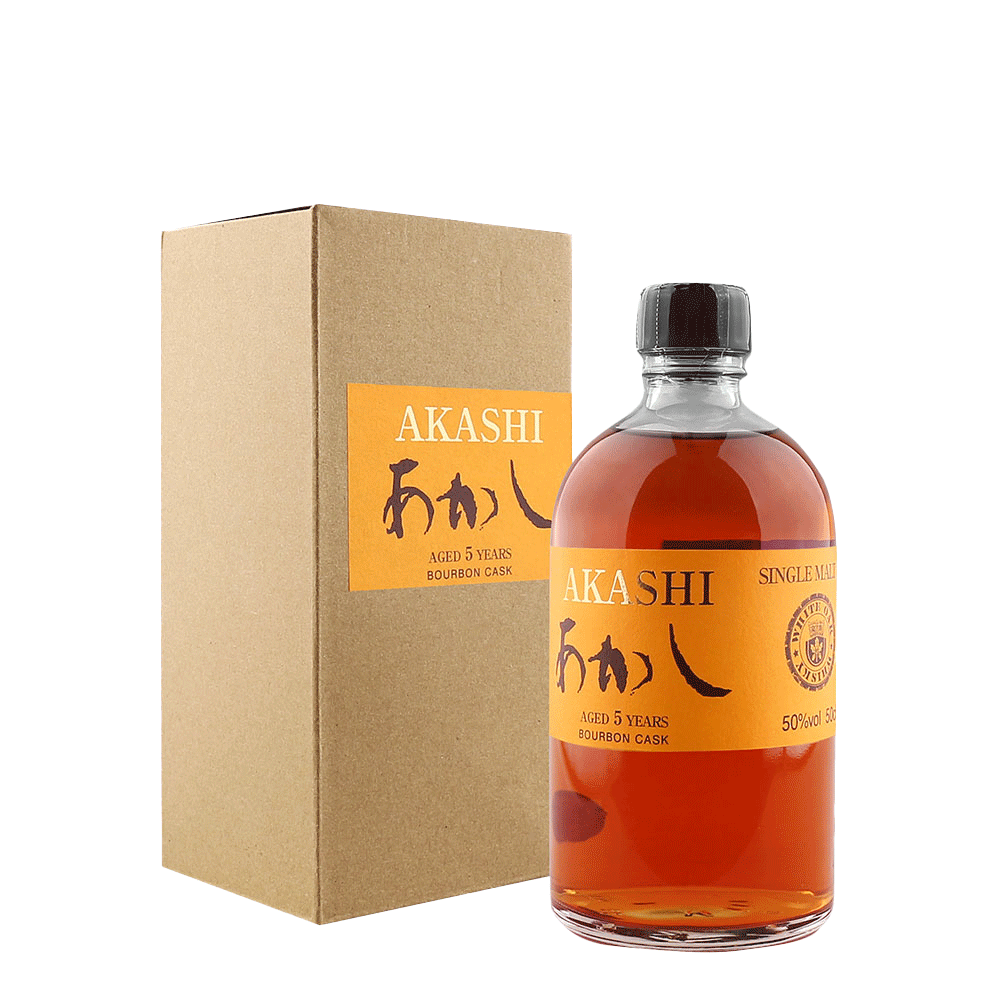 Whisky Akashi Single Malt 5 Anos Bourbon Cask