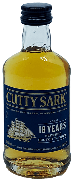 Miniatura Cutty Sark 18 Anos 0.05l