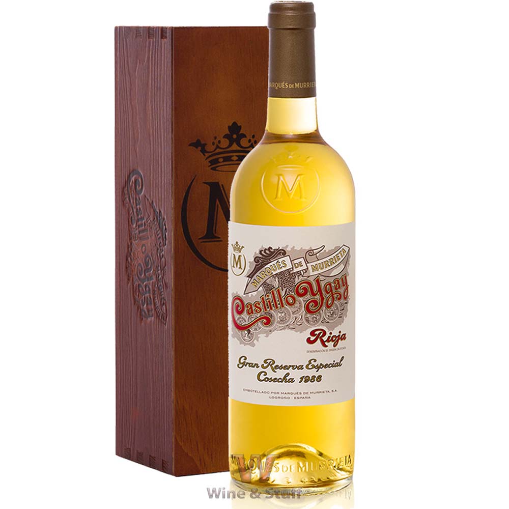 Castillo Ygay Gran Reserva Especial Marqués Murrieta 1986 Branco