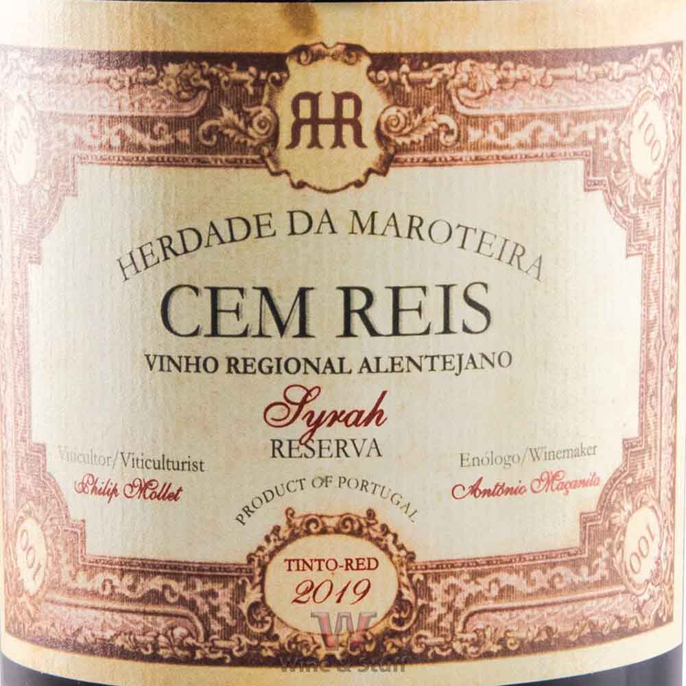 Cem Reis Reserva Syrah 2019 Red