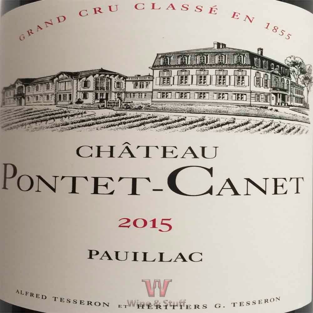 Château Pontet Canet 2015 Tinto