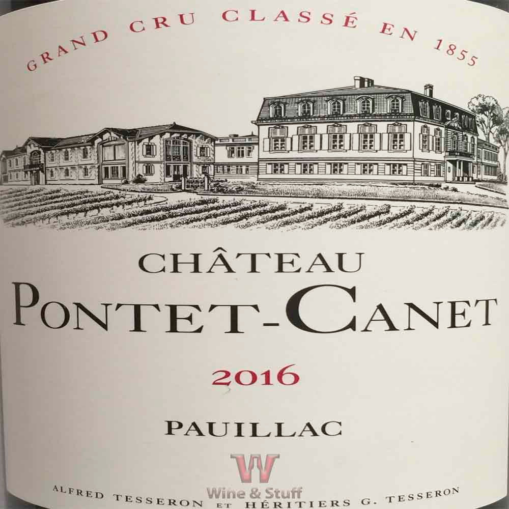 Château Pontet Canet 2016 Tinto