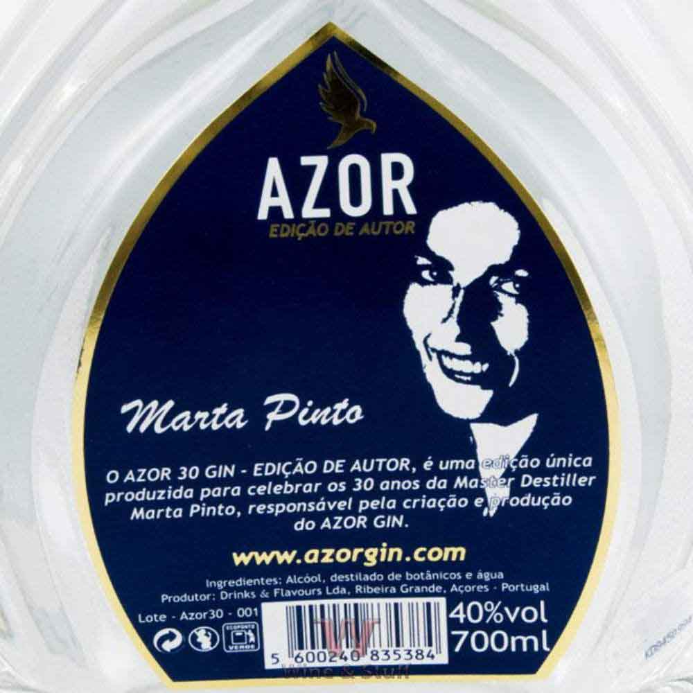 Gin Azor 30 Edição de Autor