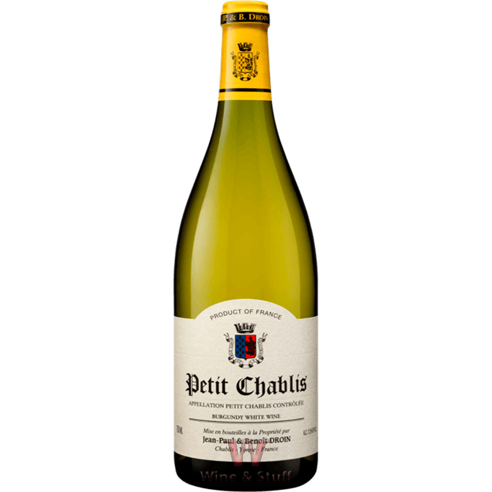Jean-Paul & Benoit Droin Petit Chablis 2019 Branco