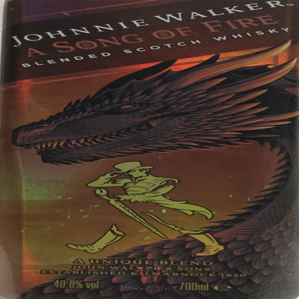 Johnnie Walker A Song Of Fire Game Of Thrones