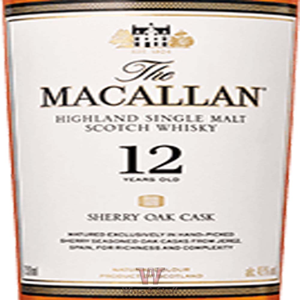The Macallan Sherry Oak 12 Years
