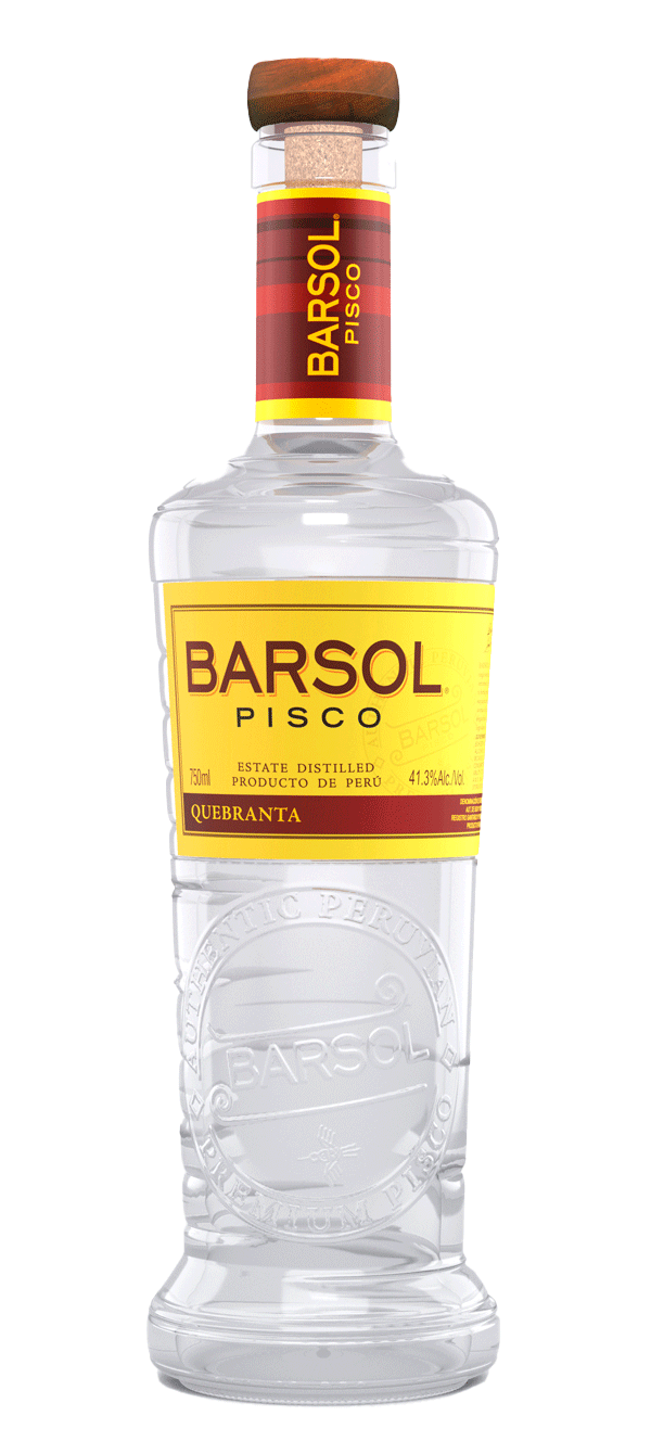 Aguardente Barsol Pisco Puro Quebranta