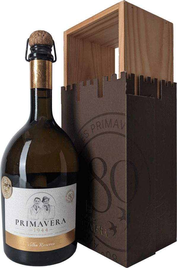 
                  
                    Espumante Primavera Velha Reserva Bruto (80 Anos)
                  
                