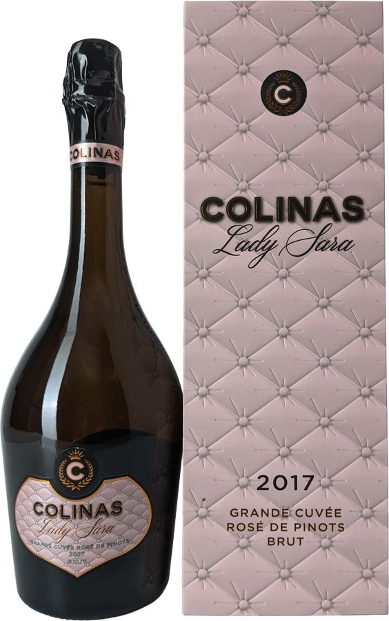 Espumante Colinas Lady Sara Rose De Pinots Bruto
