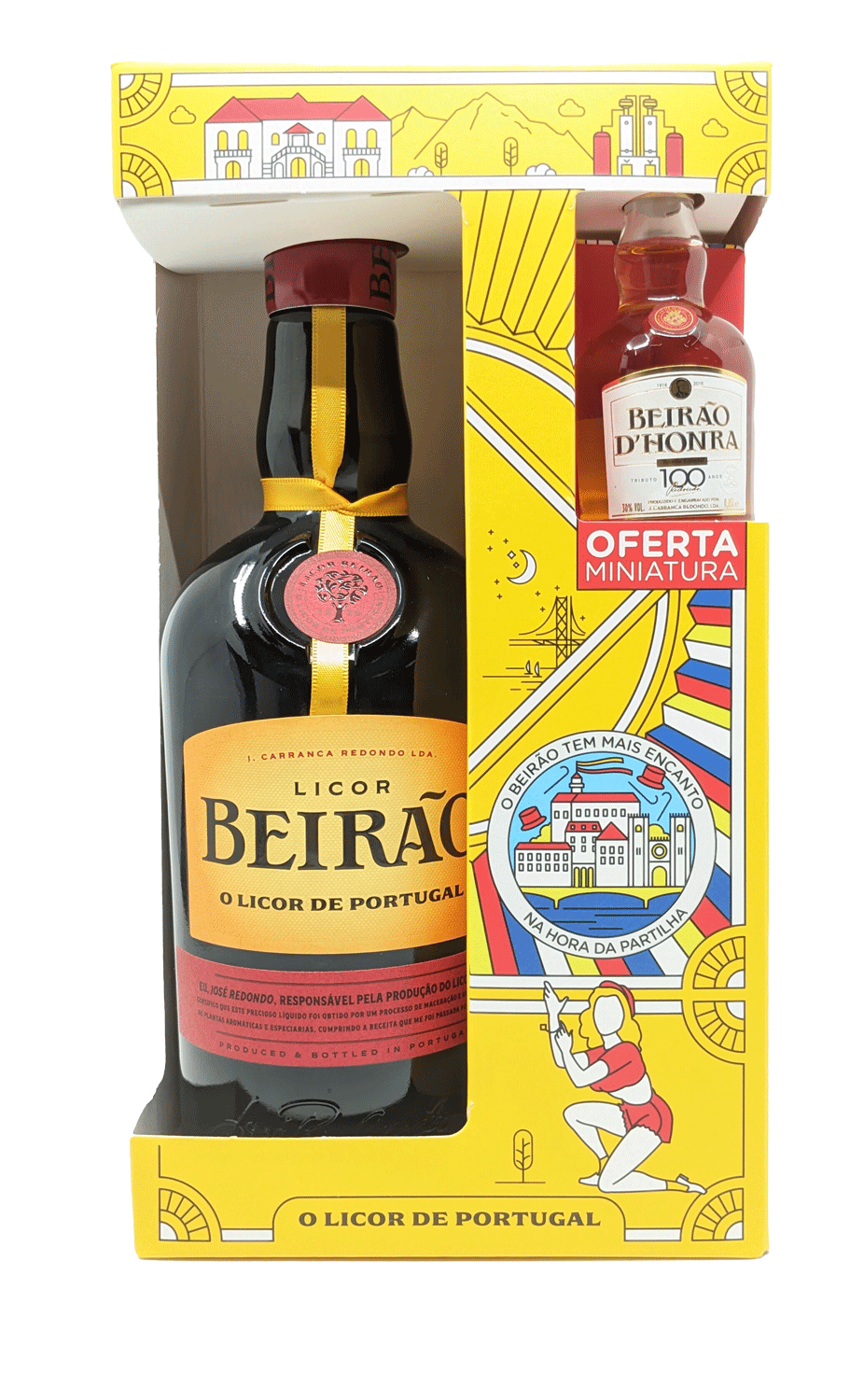 Licor Beirao + Oferta Mini Beirao Honra