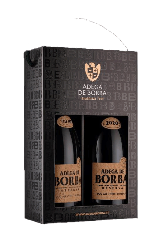 Conjunto Adega Borba Reserva Rotulo Cortiça Tinto