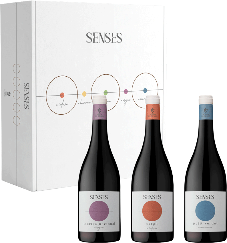 
                  
                    Conjunto Borba Senses (touriga & Syrah & Petit Verdot)
                  
                