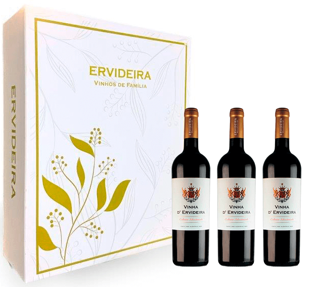 Conjunto Vinha Ervideira Colheita Seleccionada Tinto 2021