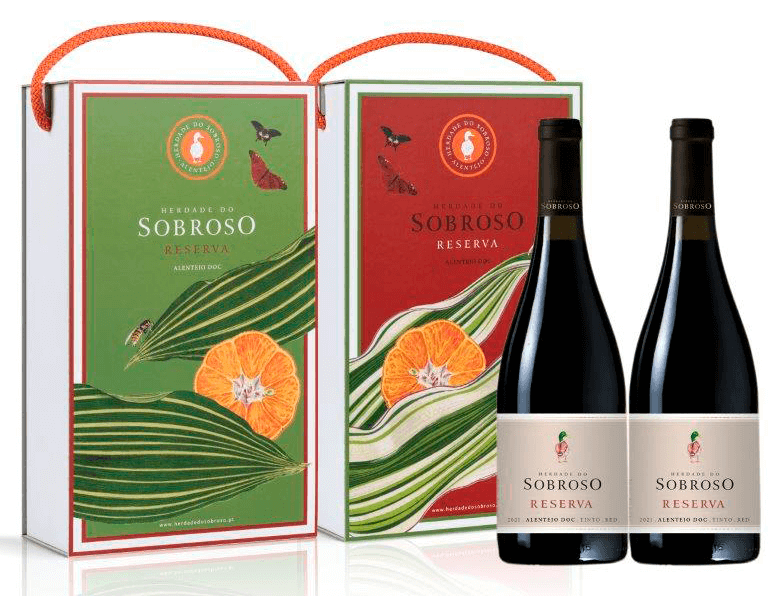 Conjunto Herdade Sobroso Reserva Tinto 2021