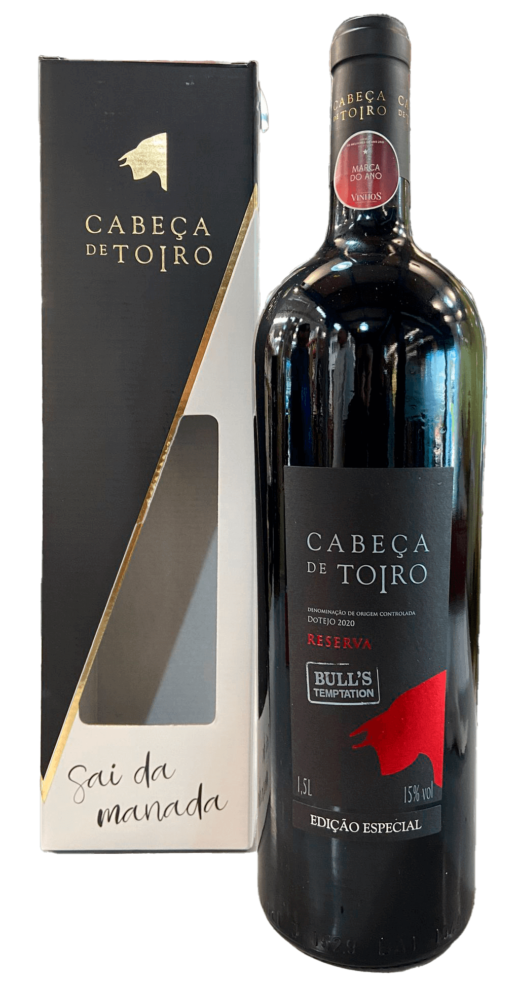 
                  
                    Cabeça De Toiro Bull Temptation Reserva Tinto Magnum
                  
                