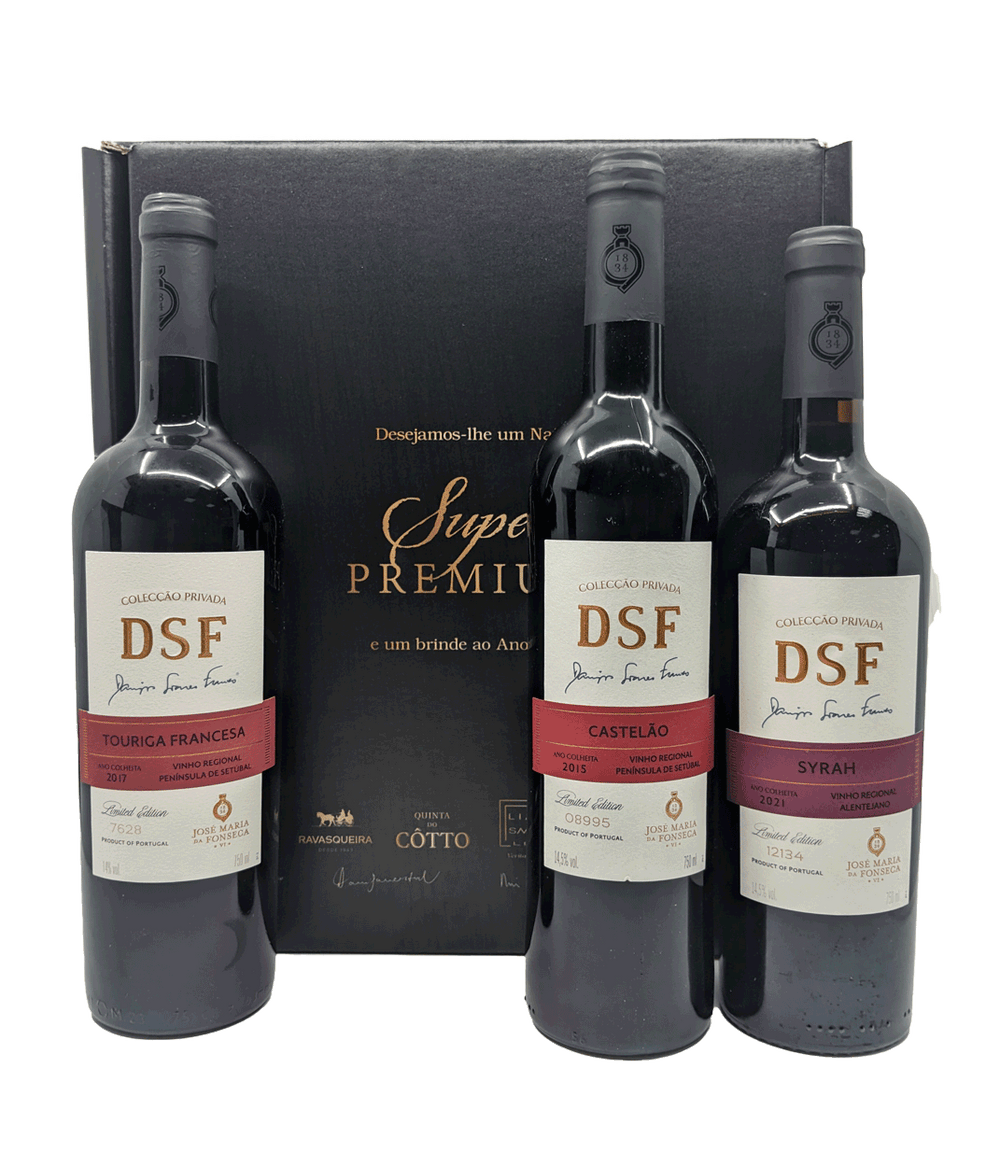 Conjunto Dsf (syrah+touriga Francesa +castelao)