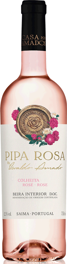 Pipa Rosa Colheita Rose