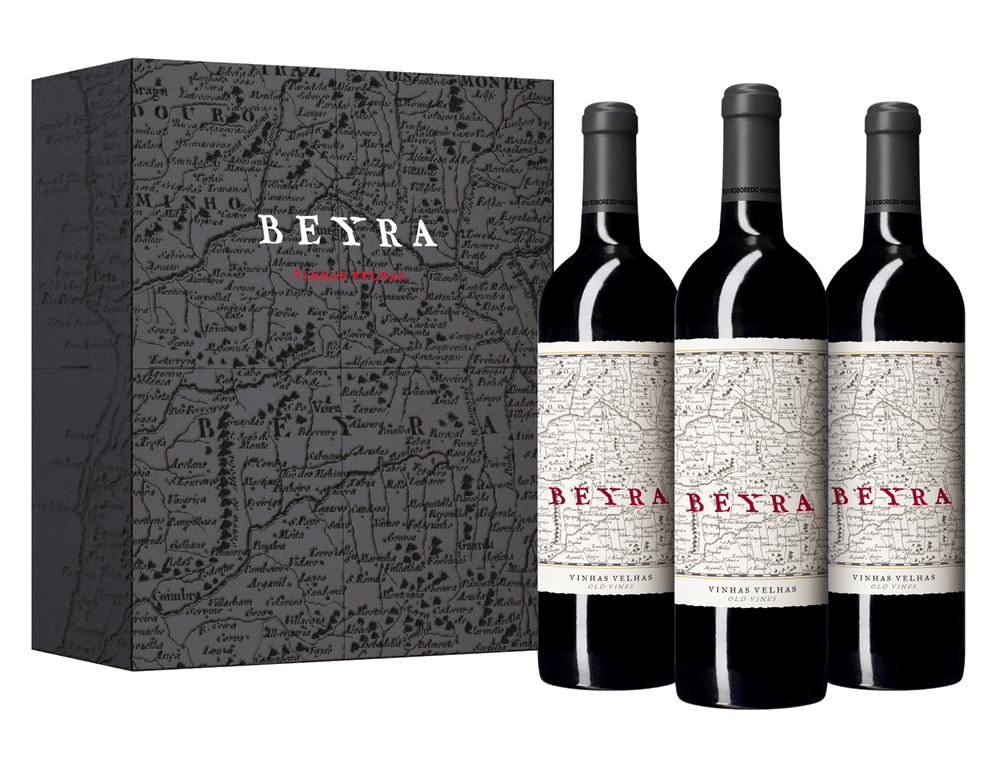 Conjunto 3 Garrafas Beyra Vinhas Velhas Tinto 2022