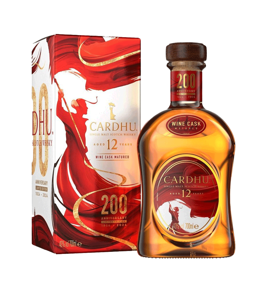 Whisky Cardhu 12 Anos - 200 Anniversary Wine Cask Edition