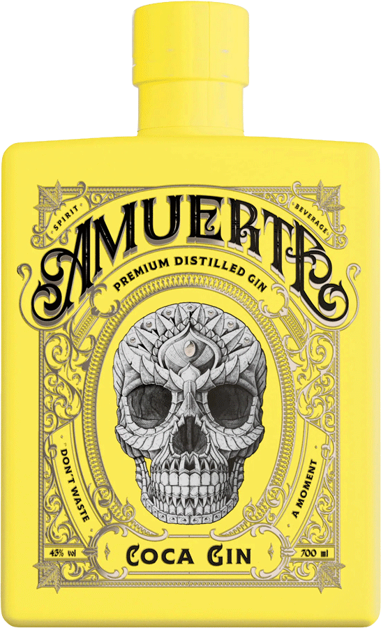 Gin Amuerte Coca Leaf Yellow Edition