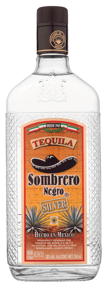 Tequila Sombrero Negro Silver