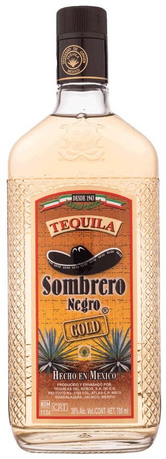 Tequila Sombrero Negro Gold