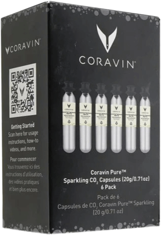 
                  
                    Coravin Sparkling Co2 Capsule (6 Pack)
                  
                