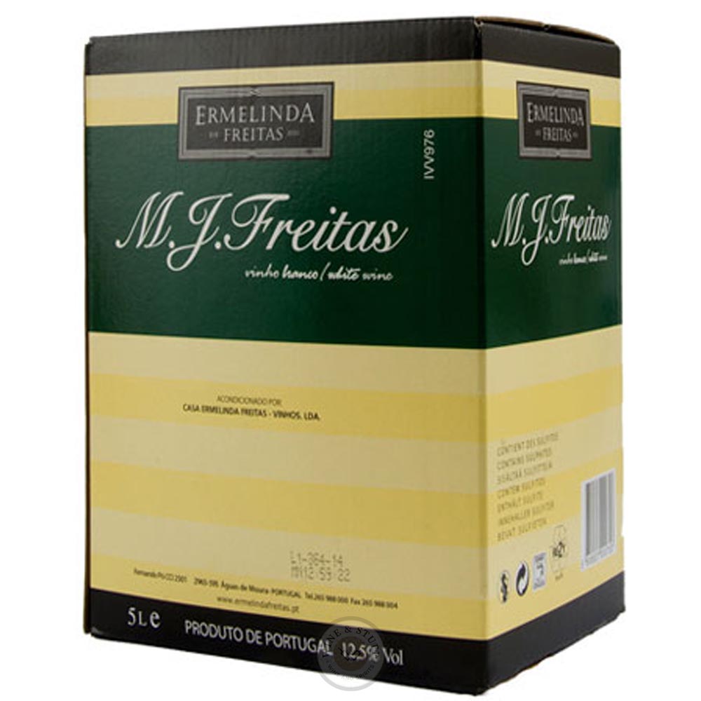 Bag in Box Ermelinda Freitas M. J. Freitas Branco 5L