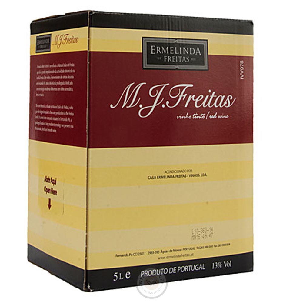 Bag in Box Ermelinda Freitas M. J. Freitas Tinto 5L