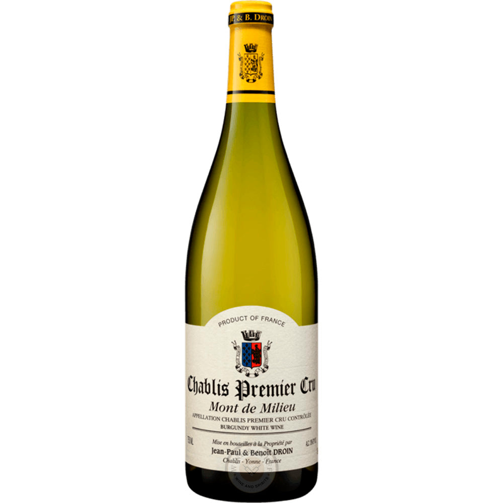 Jean-Paul & Benoit Droin Chablis Mont de Milieu 2022 Branco