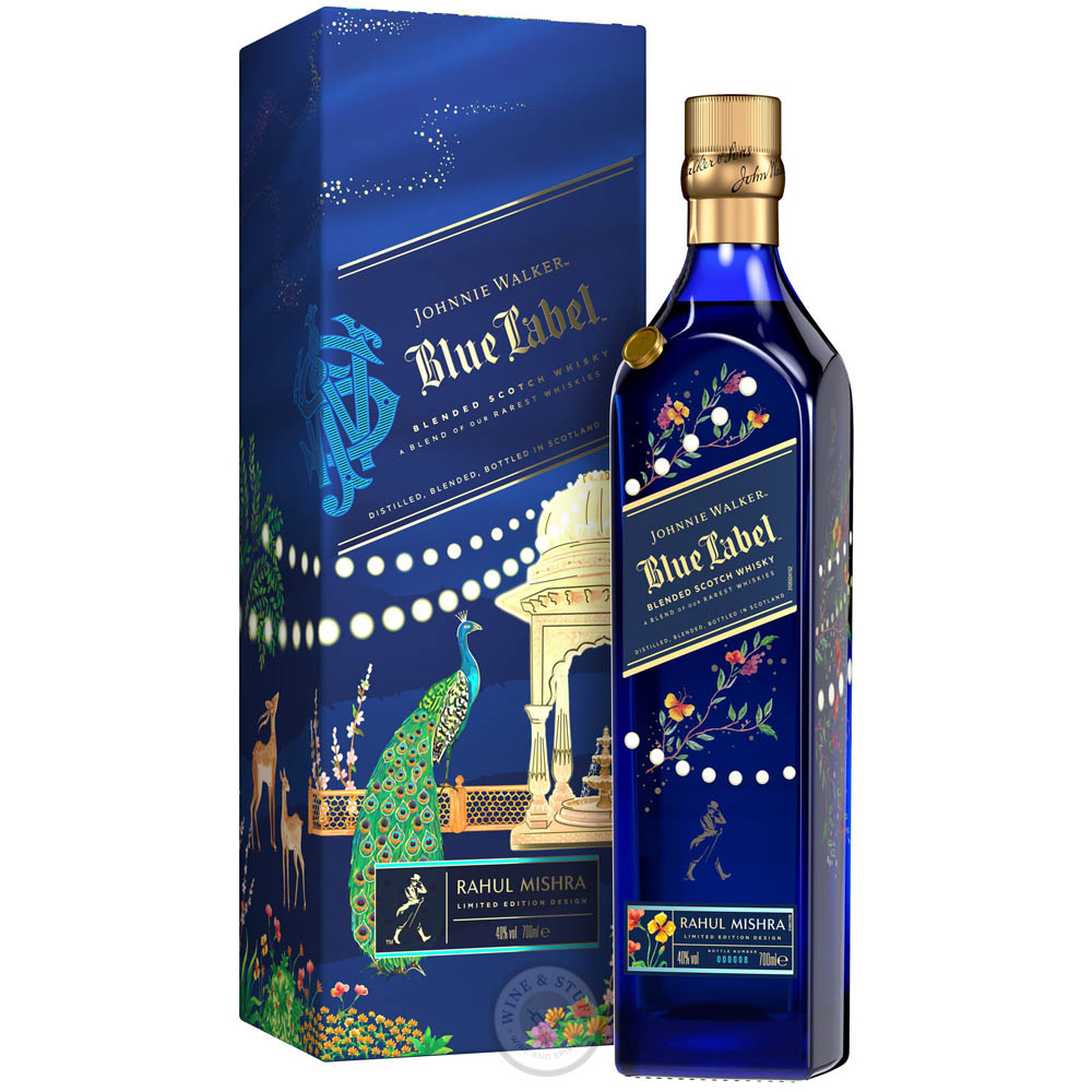 Johnnie Walker Blue Label x Rahul Mishra Limited Edition Design