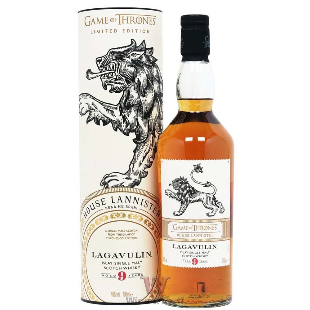 Whisky Lagavulin Game Of Thrones 'House Lannister' 9 Year Old Single Malt