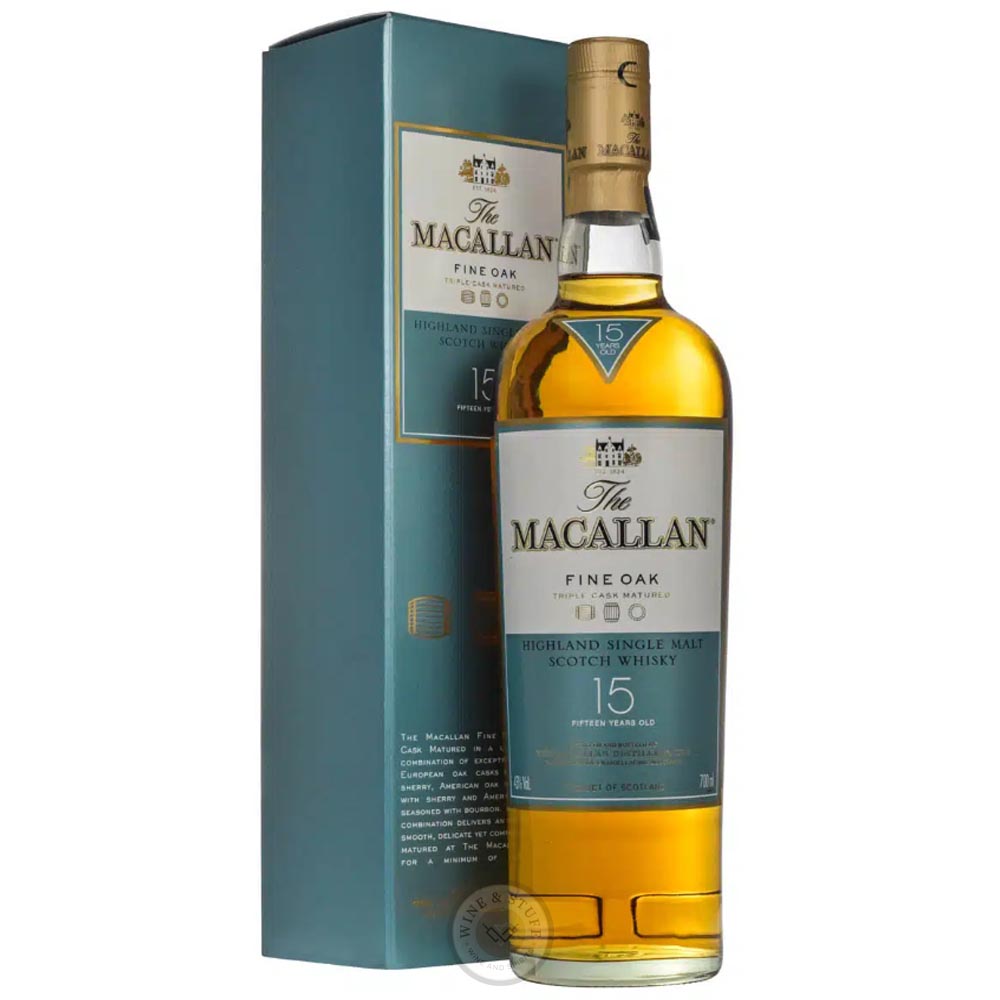 Macallan 15 Years Old Fine Oak