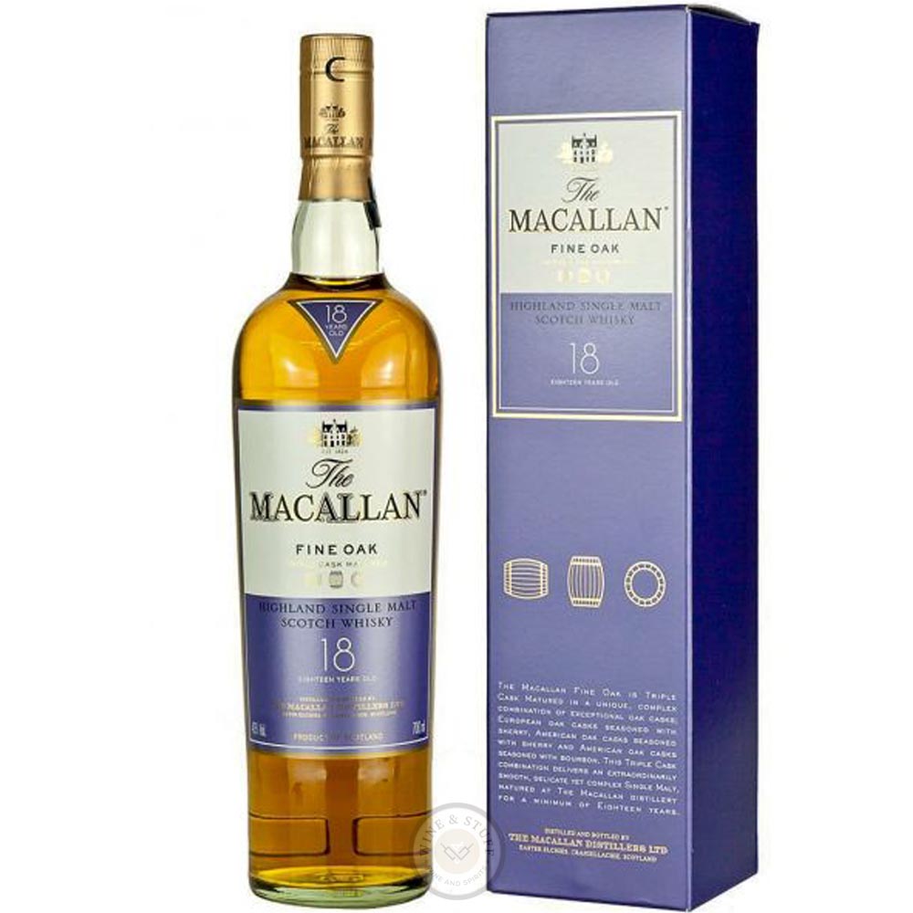 Macallan 18 Years Old Fine Oak