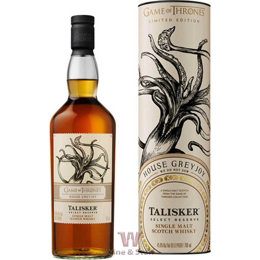 Whisky Talisker Select Reserve House Greyjoy Game of Thrones