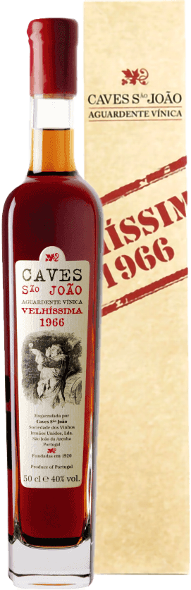 Aguardente São João Reserva Velhíssima 1966