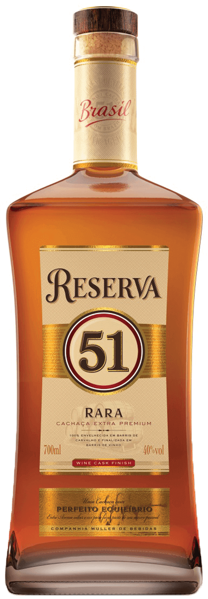 
                  
                    Cachaça 51 Rare Reserve
                  
                