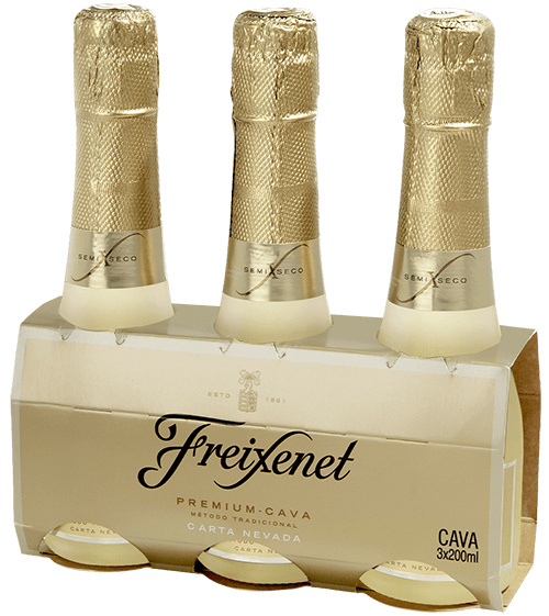 Freixenet Carta Nevada Pack Espumoso Semi Seco 0,20l