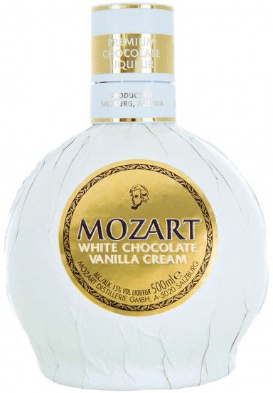 Liqueur de chocolat blanc Mozart