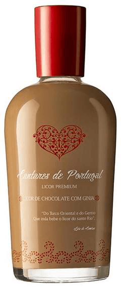 Liqueur Cantares De Portugal Chocolat Avec Ginja