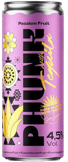 Phunk Tequila Seltzer Passion Fruit