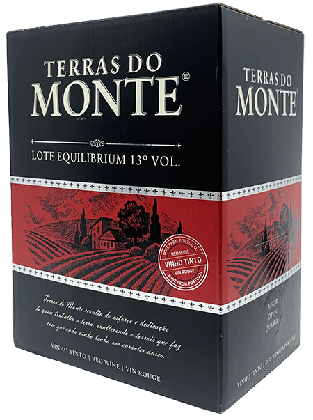 Terras Do Monte Bag-in-box Rouge 5 Litres