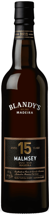 Blandys 15 Jahre reicher Malmsey