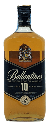Whisky Ballantines 10 Anos
