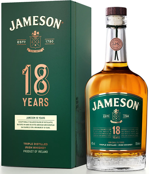 Whiskey John Jameson 18 Years