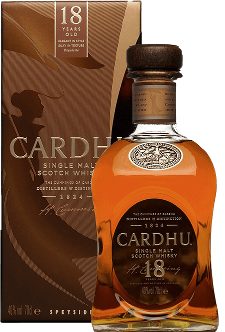 Whisky Cardhu 18 Anos