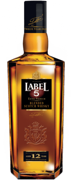 
                  
                    Whiskey Label 5 Extra Premium 12 Years
                  
                