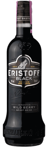 Vodka noire Eristoff