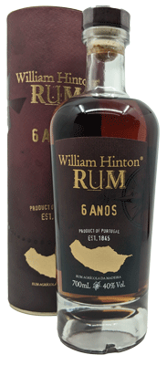 William Hinton 6 Ans Madeira Cask - L'International Du Rhum